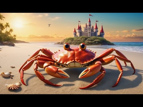 Видео: Tag am Petit Crabe Beach | Kinderlied | Немецкая детская песенка | Детские песни | Детская музыка