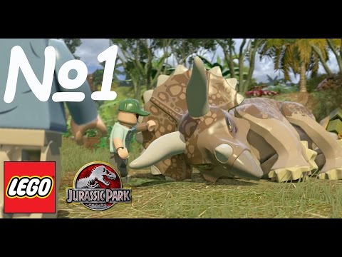 Видео: LEGO Jurassic World прохождение игры 1 - Парк Юрского Периода