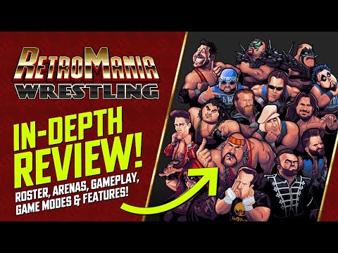 Видео: Обзор Retromania Wrestling: одна из лучших игр жанра рестлинг за последние годы! 😮
