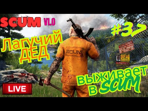 Видео: ⭐️04.08.25⭐|📌Стрим Шортс |  37й день в #SCUM 🔔- Лагучий Дед выживает в #SCUM