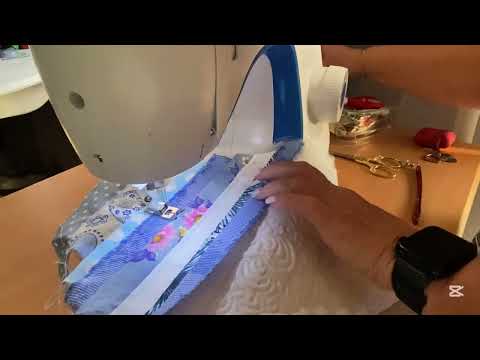 Видео: Patchwork. Конверт для открытки. DIY Fabric Envelope