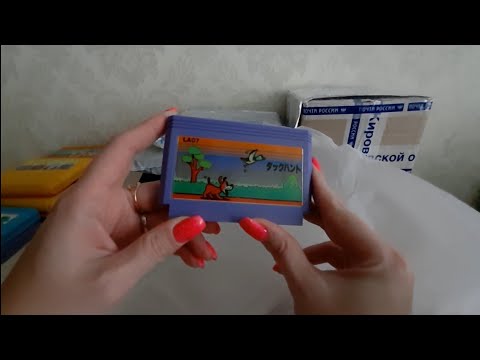 Видео: Распаковка картриджей dendy за октябрь!