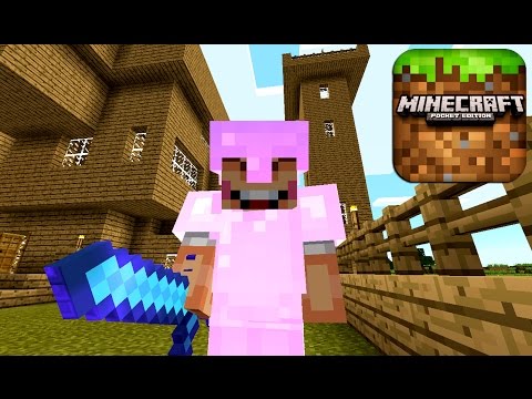 Видео: Игра Minecraft Pocket Edition 0.13.1 - на русском языке. Майнкрафт Выживание на телефоне. Кока Плей