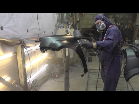 Видео: BlackFox. Пробуем дальше. Красим детали и полируем.