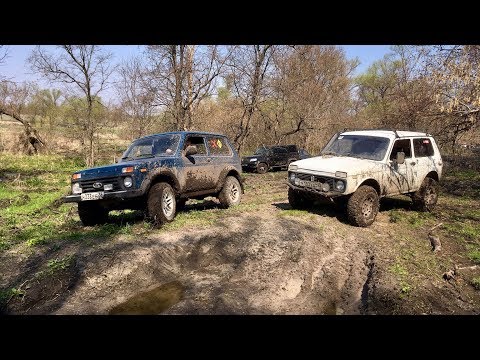 Видео: НИВА РВЁТ УАЗ на БЕЗДОРОЖЬЕ