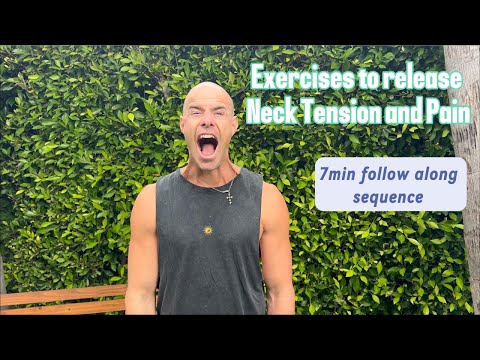 Видео: 7-минутная программа упражнений для шеи для снятия боли, напряжения и улучшения осанки (выполняйт...