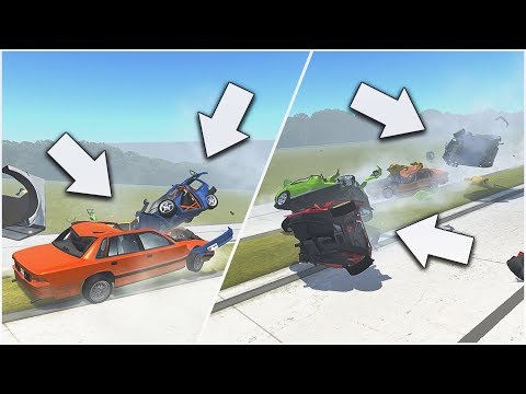 Видео: МАССОВОЕ ДТП НА СКОРОСТНОЙ ТРАССЕ ИЗ-ЗА ТУМАНА! (BEAM NG DRIVE)