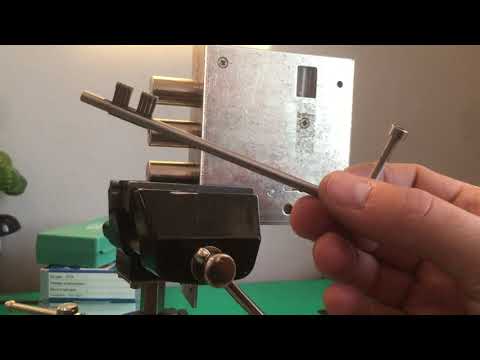 Видео: Быстрое вскрытие врезного замка Crit a 10