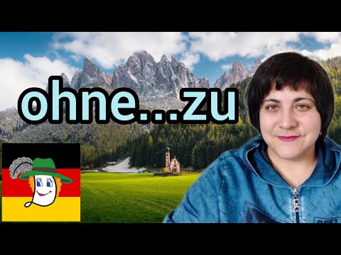 Видео: 85. ohne...zu - вживання + д/з