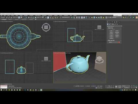 Видео: Навигация в окнах проекции (viewports)  3ds max