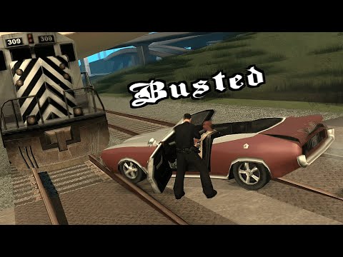 Видео: GTA San Andreas - Подборка Busted