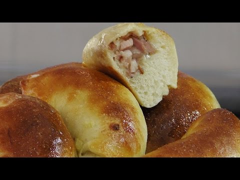 Видео: Пирожки со шпиком (Спетя пирадзини) видео рецепт