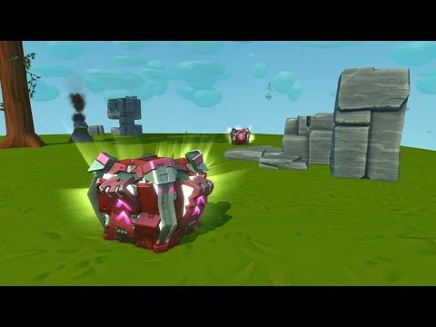 Видео: Scrap mechanic fant mod/ воздушные острова