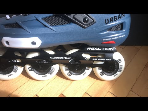 Видео: Обзор: роликовые коньки Reaction Urban vs. Oxelo MF500