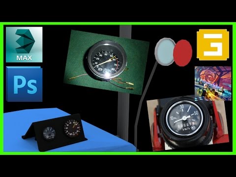 Видео: Создаем мод с нуля для FS15 - 9 - моделируем зеркало и панель приборов...