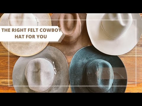 Видео: Выбор подходящей для вас фетровой ковбойской шляпы