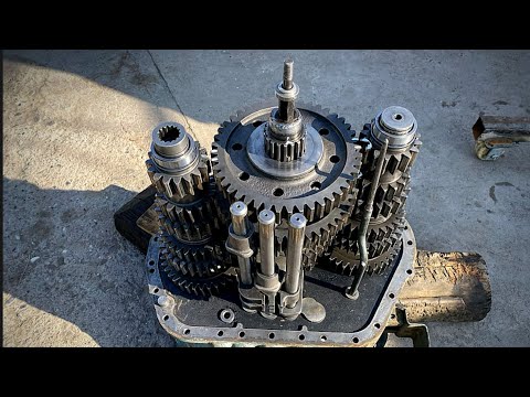 Видео: HOWO. РЕМОНТ КПП HOWO HW18709. HOWO GEARBOX REPAIR.