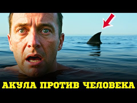 Видео: Потерянный в океане - Как выжить среди Акул?