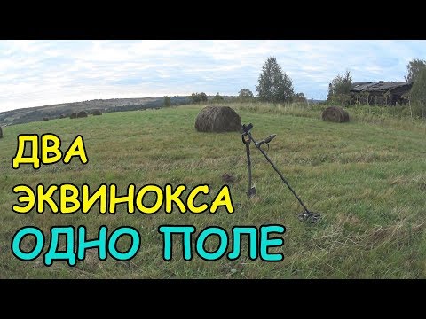 Видео: ДВА MINELAB EQUINOX 600 НА ОДНОМ ПОЛЕ. ПОИСК СТАРИННЫХ МОНЕТ. КОМИ КОП