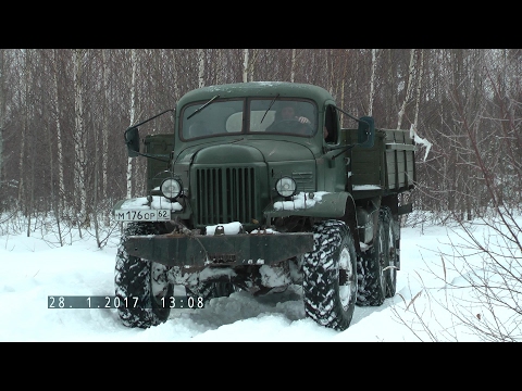 Видео: OFF-ROAD ЗИЛ 157 Выезд №1 Лесное бездорожье