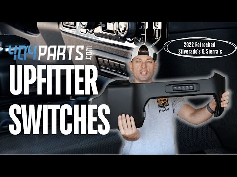 Видео: Переключатели 404 Parts Upfitter (обновлённые Silverado и Sierra 2022 года)
