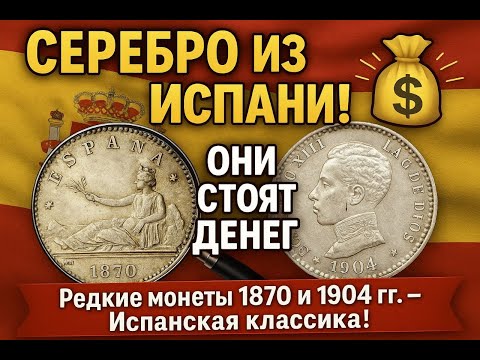 Видео: Секреты испанских монет 50 сентимос! | ОБЗОР ИСПАНСКОГО СЕРЕБРА