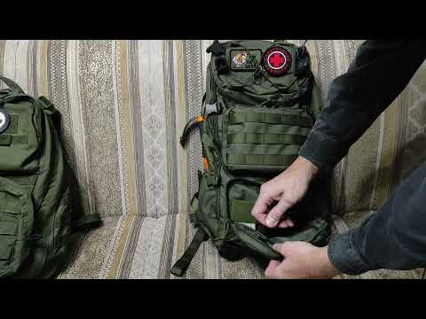 Видео: Тактический рюкзак для ПВД, НАЗ, EDC от Mardingtop модель М6347