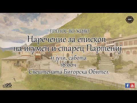 Видео: Наречение за епископ на игумен и старец Партениј