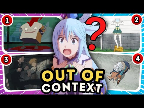 Видео: 🎥 Угадай аниме по сцене OUT OF CONTEXT! 🔥 Ultimate Anime Quiz