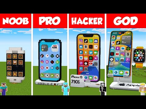 Видео: Minecraft: РАБОЧИЙ ЧЕЛЛЕНДЖ ПОСТРОЙКИ ДОМА НА IPHONE 15 PRO MAX — НУБ против ПРО, ХАКЕР против БОГА