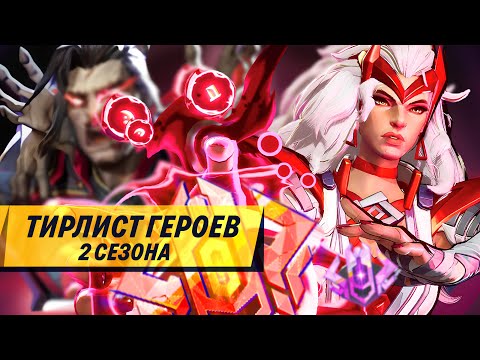 Видео: MARVEL RIVALS тирлист для крутых ребят (2 сезон)