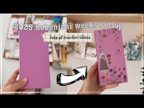 Видео: Как я использую мегапланировщик Hobonichi Weeks | Настройка планировщика на 2025 год — множество ...