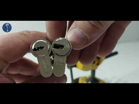 Видео: Вскрытие нового цилиндра Standers