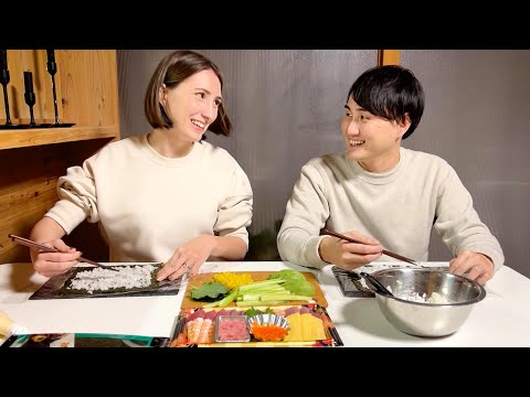 Видео: Готовим огромные роллы и гоняем чертей на японский праздник Сэцубун