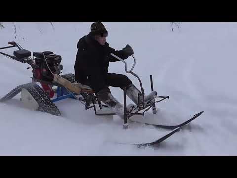 Видео: 70 см СНЕГ для МОТОБЛОКА, да БЕЗ ПРОБЛЕМ