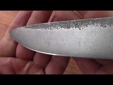 Видео: клинки из х12мф №52,53  Неудачный опыт