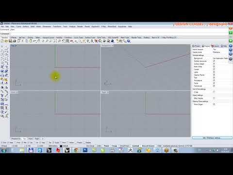 Видео: 01 basic Day01 01 Основы, обзор интерфейса Rhino
