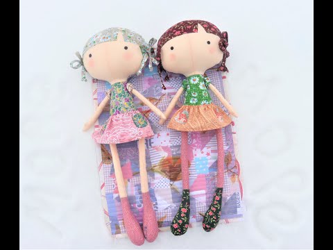 Видео: Необычная кукла Тильда для девочек больших и маленьких. (tilda rag doll)