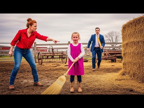 Видео: Миллионер увидел, как его дочь убирает вход на ферму. Он расплакался, услышав её мольбы…