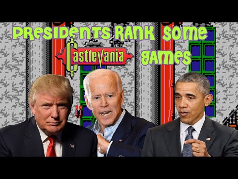 Видео: Президенты составляют список уровней Castlevania (мем про ИИ)