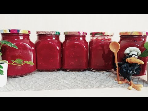 Видео: Соус из Слив На Зиму! К Мясу, Шашлыку и любым блюдам!