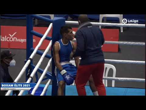 Видео: Махмуд Сабырхан vs M.Perez 1-й день. МТ по боксу Испания 2021