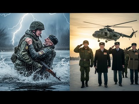 Видео: Новобранец спас старика — на следующий день прилетел вертолёт ГЕНЕРАЛОВ 🚁💥