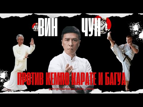 Видео: Вин Чун Разбор Поединков против Кемпо Карате, Багуа и Вин Чун. #винчун #разбор