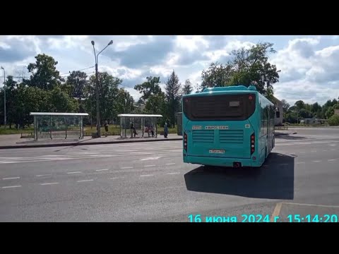 Видео: Автобус №343 [ст.м."Проспект Ветеранов" - г.Ломоносов, вокзал] (16 июня 2024г.)