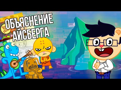 Видео: Объяснение айсберга по Happy Tree Friends