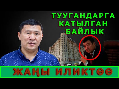 Видео: Токоевдин туугандарына катталган мүлктөр / Айбек Токоев / Ыдырыс Исаков.