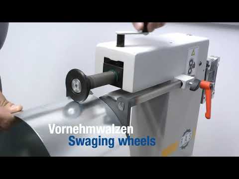 Видео: Зиговочная машина RAS  11.35