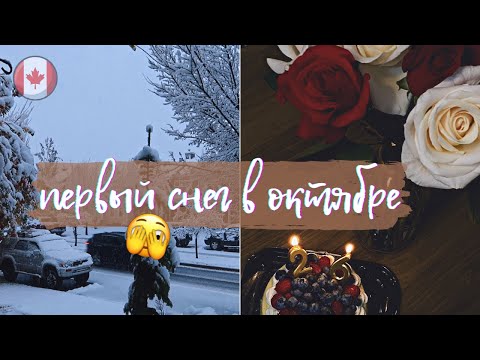 Видео: Приехали родители/ в КАЛГАРИ пришла ЗИМА!