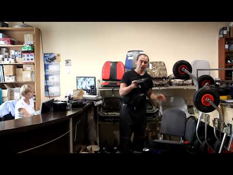 Видео: Поворотные кресла для лодки